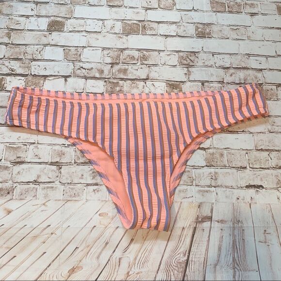 Billabong Hey Now Hawaii Lo Cheeky Coverage Peach Kiss Bikini Bottoms [XL] - New - Picture 5 of 11